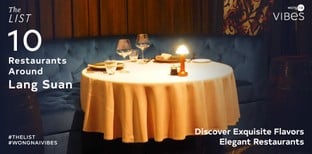 10 ร้านอาหารหลังสวนชวนฝัน บรรยากาศสุดหรู อิ่มหลากเมนูเพลินลิ้น!