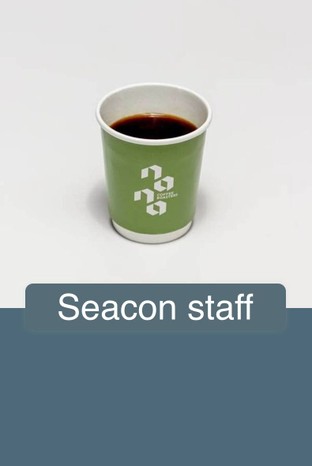 โปรโมชั่น Seacon staff ลด 20 - 50 % เมื่อสั่งเมนูในหมวด ICED COFFEE, HOT COFFEE