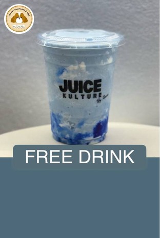 โปรโมชั่น FREE DRINK ลด 100 % เมื่อสั่งเมนู G. ICED LEMON TEA, Ice Thai Tea, Hot Matcha Latte, Ice Latte, Hot Cappuccino , Mix Berry Smoothie , Ice Mocca Frappe, Hot Chocolate , Ice Thai Tea Frappe, Ice Chocolate Oat Milk, Hot Honey Lemon Tea , Ice Apple Tea, Vanlilla Bean Latte, Jk10 Skin Hydrat 250Ml, Jk4 Power Up 250Ml, Ice Matcha Latte Oat Milk, Ice Espresso, Ice Matcha Latte Frappe, Black Pink , Ice Latte Oat Milk, Peach Sparkling , Jk9 Baby Face 250Ml, Hot Latte, Mix Berry Sparkling , Coke Zero, Lychee Sparkling , Ice Latte Frappe , Ice Espresso Frappe , Add Short Coffee , A&W, Pink Lavender Yogurt, Jk2 Anit-Aging 250Ml, Hot Milk, On The Cloud , Ice Peach Tea, Water. Zucca, Hot Peach Tea, Jk3 Pinky Cheeks 250Ml, Jk5 Detox 250Ml, Iced Chocolate, Ice Milk Frappe , Schweppes Ginger Ale, Ice Chocolate Frappe , Jk8 Brain Booster 250Ml, Ice Cappuccino , Ice Honey Lemon Tea, Ice Americano Orange, Jk1 Glowy Skin 250Ml., Ice Milk, Matcha Cream Latte, Ice Lychee Tea, Strawberry Smoothie , G.ICED APPLE TEA, G. ICED MATCHA LATTE, Black Forest, Salted Caramel Latte, Jk15 Morning Freshness, Hot Thai Tea, Iced Thai Tea, Jk14 Orange Juice , Coke , Ice, Vaniila Bean Milk, Ice Lemon Tea, Hot Americano , Ice Mocca , Sprite , Hot Lychee Tea, Jk12 Tomato Juice , Hot Apple Tea, Ice Americano, Tonic Water Schweppes, Strawberry Sparkling , Yuzu Sparkling , Soda, Jk16 Ginger Shot 120Ml, Hot Espresso , Hot Matcha Latte Oat Milk, Biscuit Latte, Jk11 Rise Immune 250Ml,  Ice Chocolate ซ็อกโกแลตเย็น, Hot Lemon Tea, G. ICED LYCHEE TEA, Jk6 Strong Heart 250Ml, Ice Thai Tea Oat Milk, G. ICED HONEY LEMON TEA, Hot Mocha , Avocado Smoothie , G.Iced Thai Tea, Jk13 Watermelon Juice , Schweppes Soft Drink Lemon Soda, Mango Sparkling , Ice Matcha Latte, Sprite Zero, Jk7 Good Memory 250Ml, Ice Cappuccino Frappe , Zucca Signature Coffee , Passionfruit Sparkling , G. ICED PEACH TEA, Hot Mocha