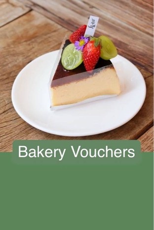 โปรโมชั่น Bakery Vouchers  ลด 120 บาท เมื่อสั่งเมนูในหมวด Bakery