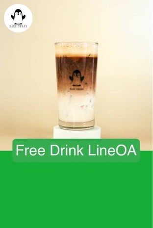 โปรโมชั่น Free Drink LineOA ลด 100 % เมื่อสั่งเมนู Thai Style Coffee (Es Yen) Dine in , Emerald Potion Dine in, Thai Milktea T/A, Amber Polar freeze Dine in , Polar Potion T/A, Mocha T/A, Polar  Lychee Dine in , Sunny Peach T/A, Honey Lemon Fizz T/A, Emaral Potion T/A, Angel Coral T/A, Mocha Dine in , Yame Matcha Dine in , Ganah Chocolate Dine in , Caramel Macchiato T/A, Ruby Arctic Dine in , Belgium and France T/A, Taiwan Milktea T/A, Ruby Arctic T/A, Angel Coral Dine in , Thai Style Coffee (Es Yen) T/A, Polar Lychee T/A, Latte Dine in , Ganah Chocolate T/A, Latte T/A, Hot Espresso Dine in , Cappuccino Dine in , Royal Milkshake Dine in , Americano Dine in , Americano T/A, Belgium and France Dine in , Premium Oyaizu Matcha Dine in , Ultimate Chocolate Shake T/A, Thai Milktea Dine in , Honey Lemon Fizz Dine in, Amber Polar Freeze T/A, Taiwan Milktea Dine in , Premium Oyaizu Matcha T/A, Polar Potion Dine in , Sunny Peach Dine in , Caramel Macchiato Dine in , Espresso Matcha Latte T/A, Royal milktea T/A, Cappuccino T/A, Espresso Matcha Latte Dine in , Yame Matcha T/A
