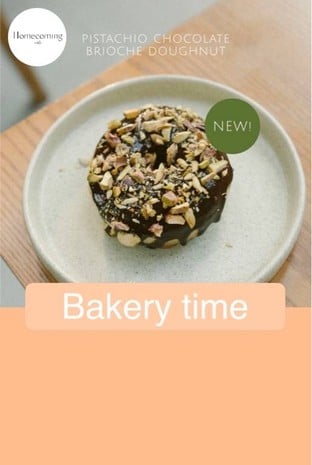 โปรโมชั่น Bakery time ลด 50 % เมื่อสั่งเมนู บริยอชคาราเมล พีแคน, บริยอชชาไทย, บริยอชเลม่อน เกลซ, Vanilla creme brulee, บริยอชราสเบอร์รี่, Maple Apple Jam, Matcha Coconut, Tiramisu, บริยอชช็อกโกแลตพิสทาชิโอ