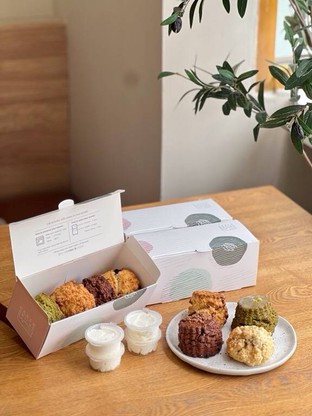 โปรโมชั่น Buy 4 scone get 25.- off ลด 25 บาท เมื่อสั่งเมนู  จำนวน 3 ที่