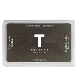 โปรโมชั่น MEMBER CARD ลด 5 % เมื่อสั่งเมนูในหมวด FOOD, BOTTLE, GLASS, WINE LIST, SUPER CLASSIC COCKTAILS, CLASSIC COCKTAILS, OTHER, SIGNATURE COCKTAILS , MOCKTAIL , THAI SPIRIT, DARFT BEER