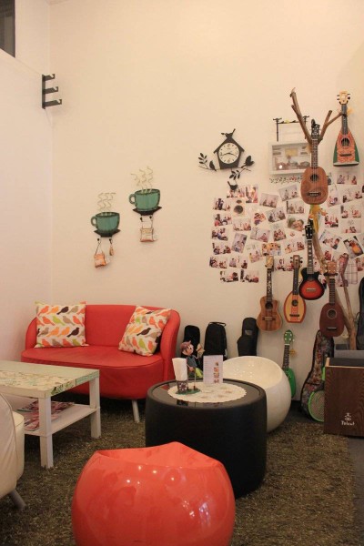 มุมหนึ่งของร้าน