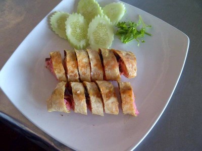 ปอเปี๊ยะปักกิ่งมีไส้หลายอย่างเข้ากันสุดๆ