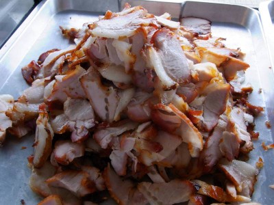 ข้าวหมูแดงน่าล้ิมลอง