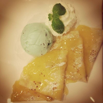 lemon crepe