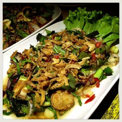 ยำหอยนางรมทรงเครื่อง