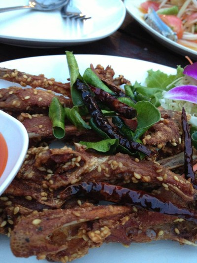 ปากเป็ดทอด