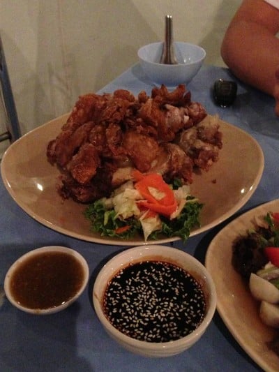 ขาหมูทอด