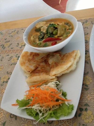 โรตีแกงเขียวหวาน เมนูแนะนำ