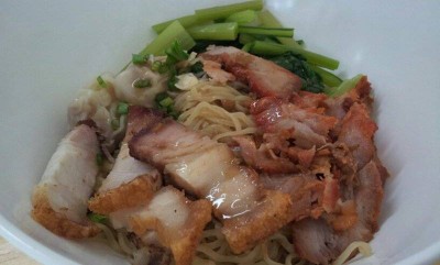 บะหมี่เนื้อนุ่มแบบราเมง