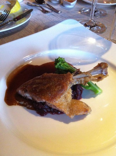 Brunch-duck confit
