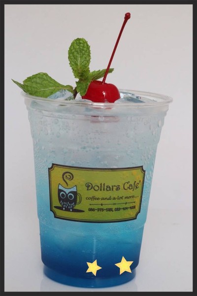 Blue Sky Soda 65฿ รสชาติเยี่ยม อร่อย หอม 