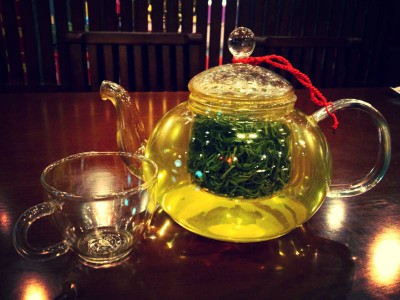 ชาเขียวร้อน