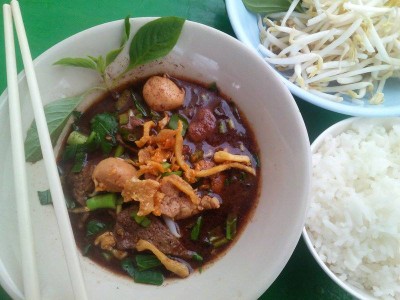 เกาเหลา ข้าวเปล่า 