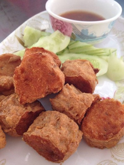 หอยจ้อที่นี่รสเหมือนทอดมันแปลกดี