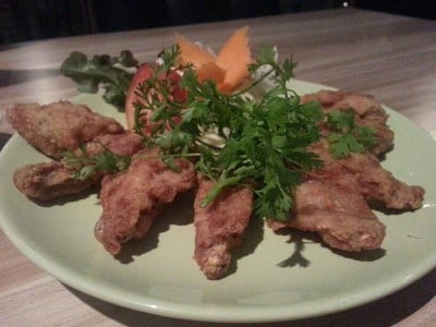 ปีกไก่ทอดเกลือ