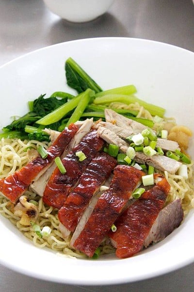 บะหมี่เป็ดย่าง