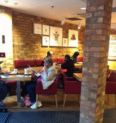 บรรยากาศภายในร้าน