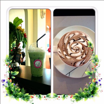 ชาเขียวนมเย็น vs โกโก้ร้อน เอาใจคนไม่ดื่มกาแฟค่ะ