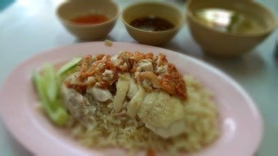 แบบผสมไก่ทอด+ไก่ต้ม