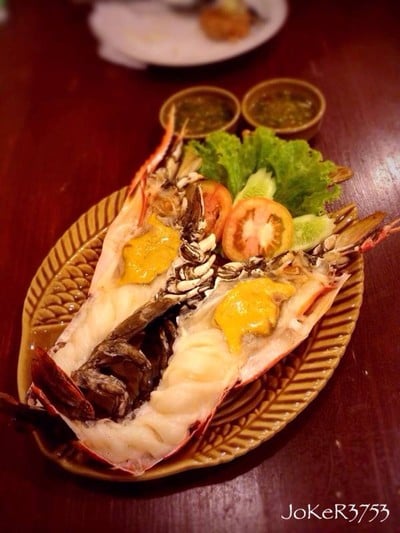 เย็นนี้โคตรฟิน กับโคตรกุ้งขนาด 2 ตัวโล 😍