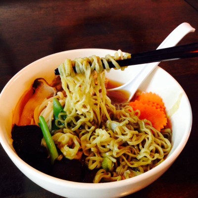 เมนูใหม่. บะหมี่ผักพระราชา. Meroheiya Noodles 69 บาท