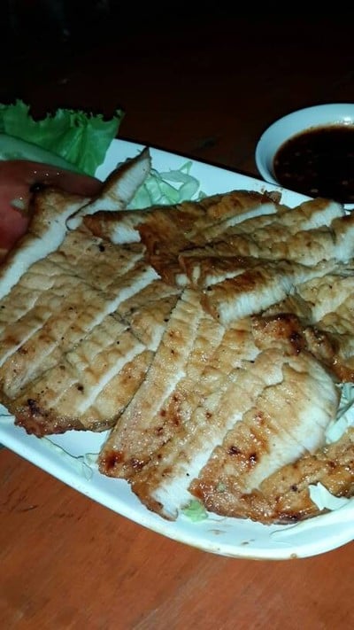 คอหมูย่างไร้มัน