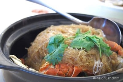 ปูอบวุ้นเส้น