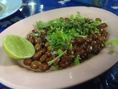 ยำถั่วทอด 19บาท