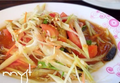 ส้มตำเจ๊นงค์ริมน้ำวัดปริวาส ริมน้ำวัดปริวาส