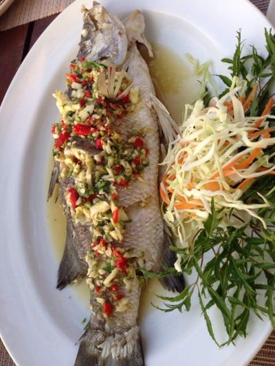 Spicy And Sour Stream Snapper Fish 