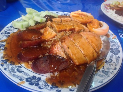 ข้าวหมูแดง สนทศ