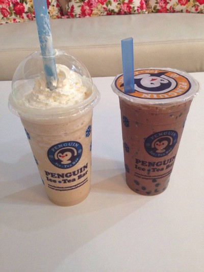 คาปูชิโน่ปั่น + โกโก้เย็น