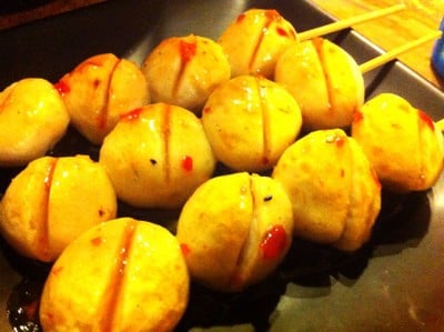 ลูกชิ้นปิ้ง (40บาท)