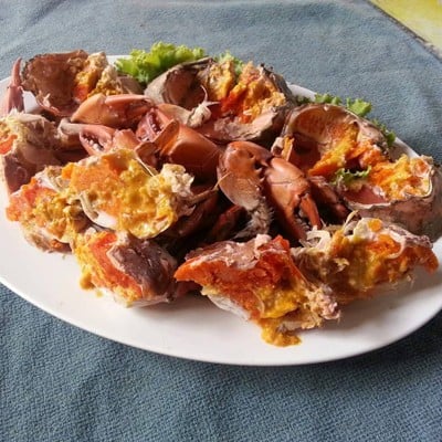 ครัวริมทางกลางบ่อ แม่กลอง แหลมใหญ่