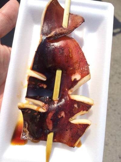 เนื้อปลาหมึก (400¥)