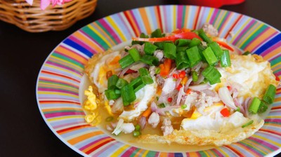 ยำไข่ดาว