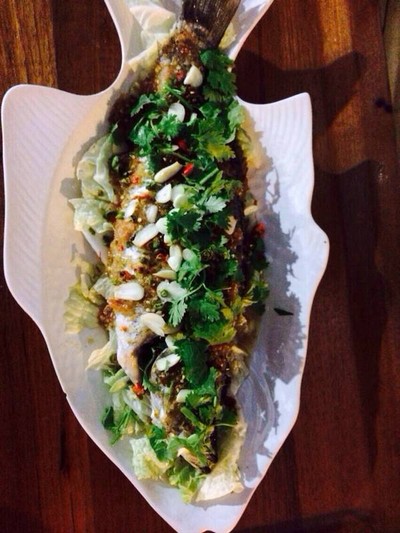 ปลานึ่งมะนาว