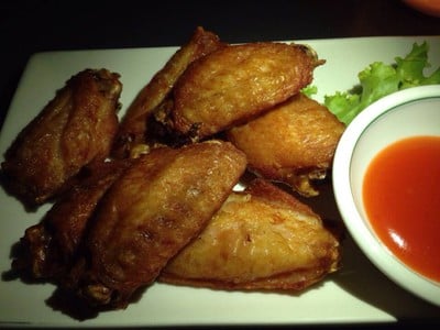 ปีกไก่เหล้าแดง