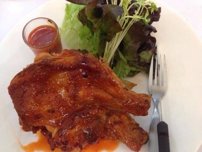 ไก่อบมังกรบิน