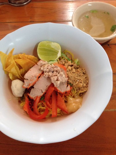 บะหมี่แห้งต้มยำ ><