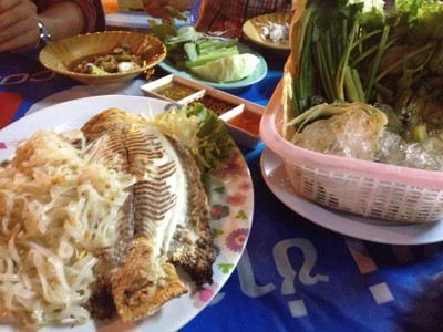 เมี่ยงปลาเผา