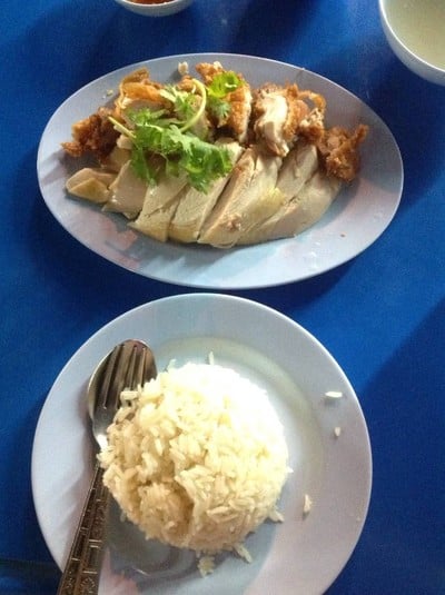 ข้าวมันไก่มิดไนท์ไก่ตอน