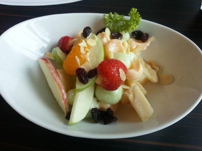 สลัดผลไม้รวม จานอร่อยอีกจานที่แนะนำ