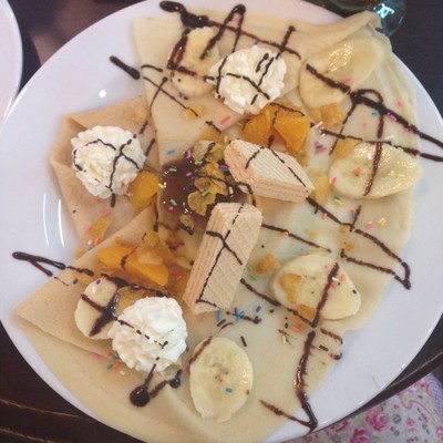 เครปพุ้ดดิ้งกล้วย~✨