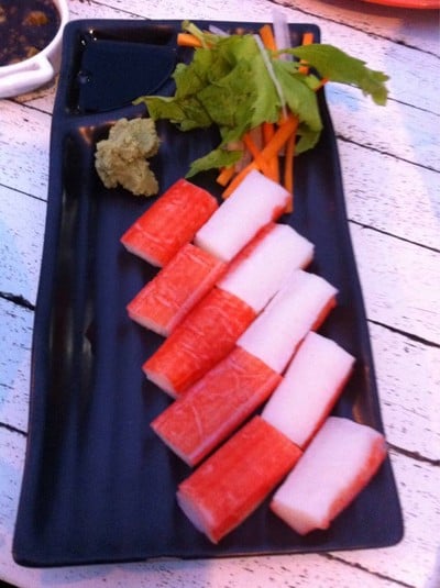 ปูอัด..รสเด็ด..กับบรรยากาศยามค่ำ