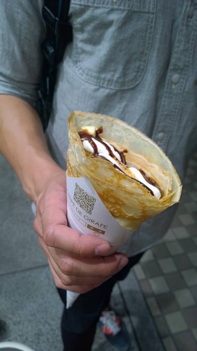 Crepe de Giraffe